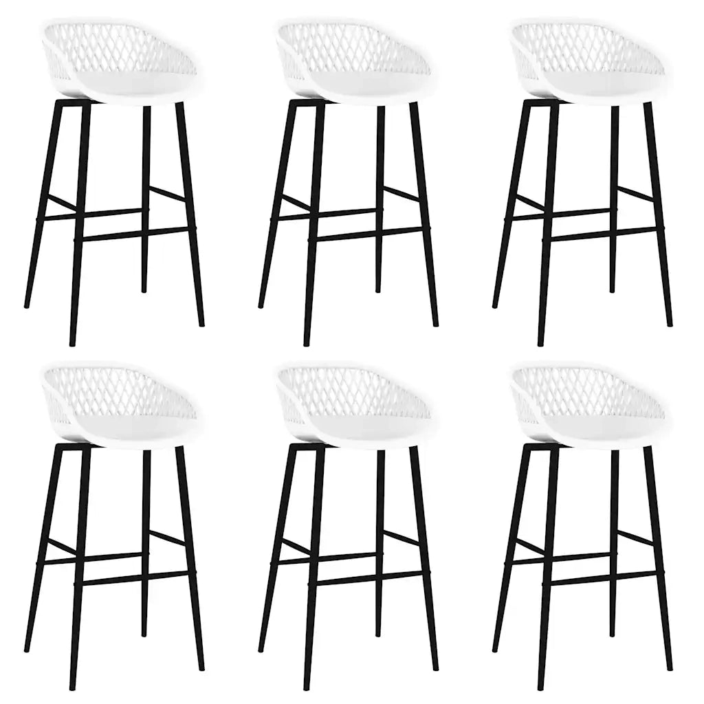 Set da Bar 7 pz Nero e Bianco