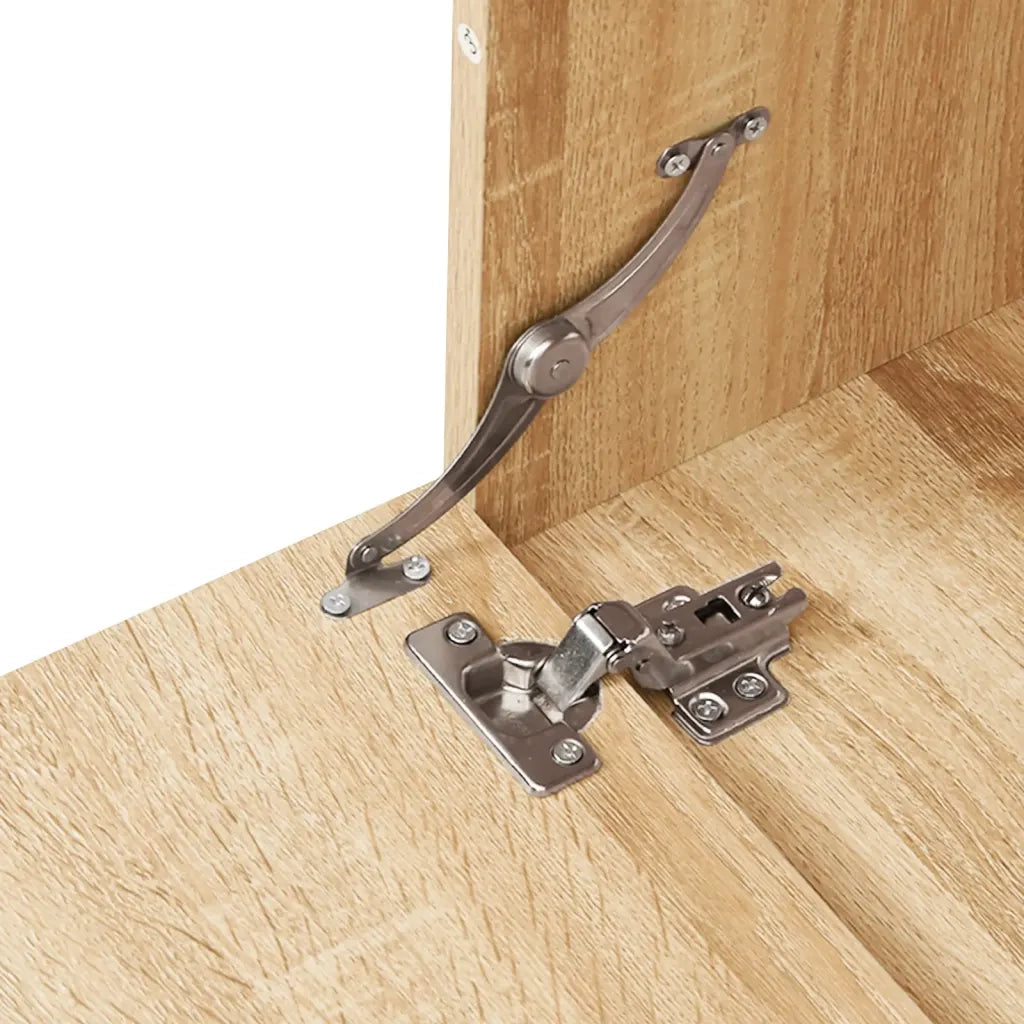 Set Mobili da Bagno | Armadio da bagno 6 pz Rovere in Legno Multistrato