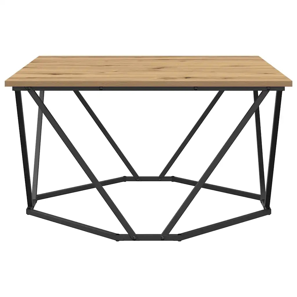 Tavolino da salotto Rovere artigianale 80 x 80 x 45 cm 868278