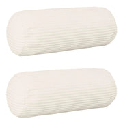 Federa 2 pcs HEERLEN Crema Ø 15 x 40 cm corduroy 923245