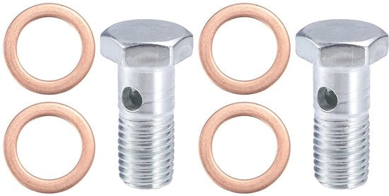 Set di viti 32mm di lunghezza per motociclette - 6 pezzi - tono argento - lavorazione precisa - metallo duraturo - set di viti a vite
