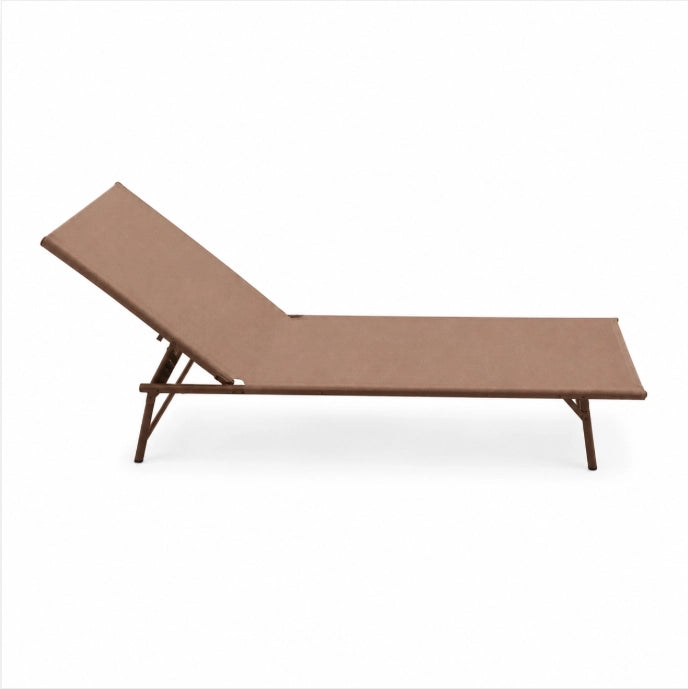 LETTINO 7 POSIZIONI BAIGE - 182x53x33.5 CM