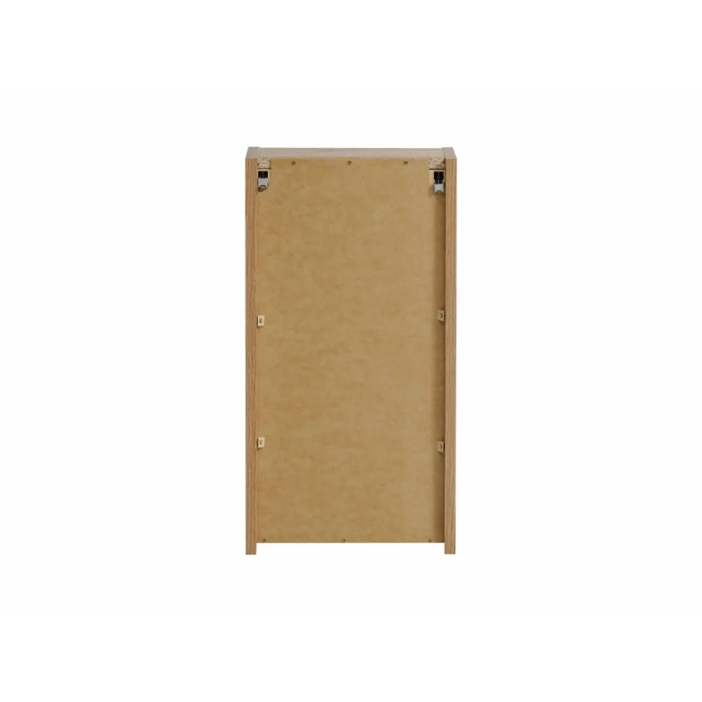 Mobile da bagno VANO - 1 porta - Colore rovere - L30 × P57 × H18 cm - Da appendere
