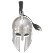 Elmo da Guerriero Greco Antico per LARP in Acciaio Argento CFW3159525