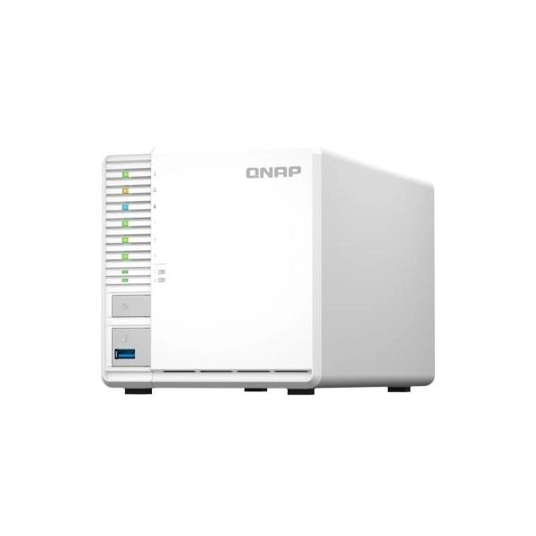 Qnap ts-364 nas tower intel® celeron® n5095 8 gb ddr4 0 tb qnap turbo system bianco - TS-364-8G