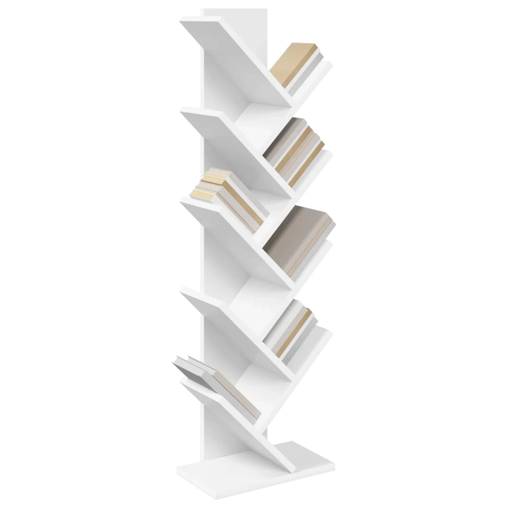 Scaffale per Libri a Forma di Albero 6 Ripiani 30 x 18 x 100 cm 8012372