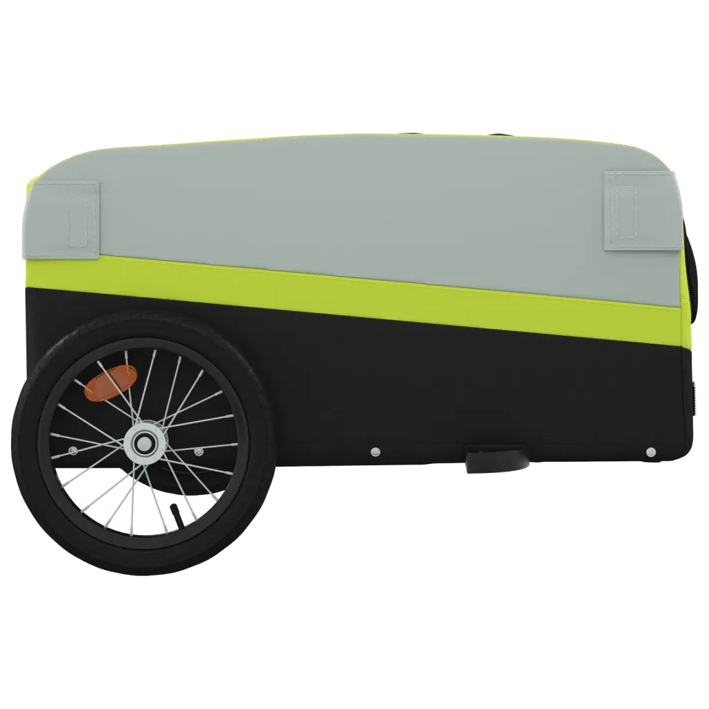 Rimorchio da Bici Nero e Verde 45 kg in Ferro CFW8360289