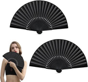 Due Opvougbili Hanno di Legno Giapponese con Setole di Seta - Nero (Adatto per Matrimoni, Viaggi e Mare)