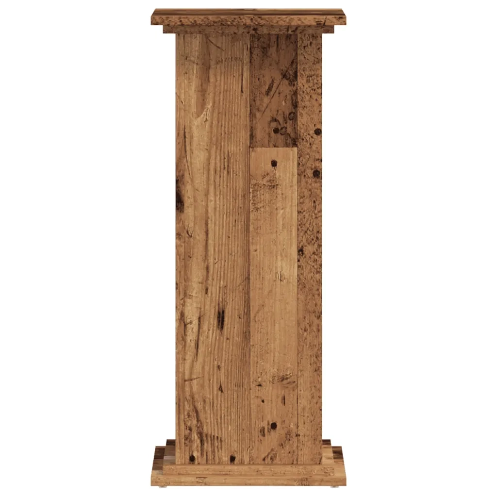 Supporto per piante | Sostegno per piante Legno Vecchio 33x33x80 cm Legno Multistrato