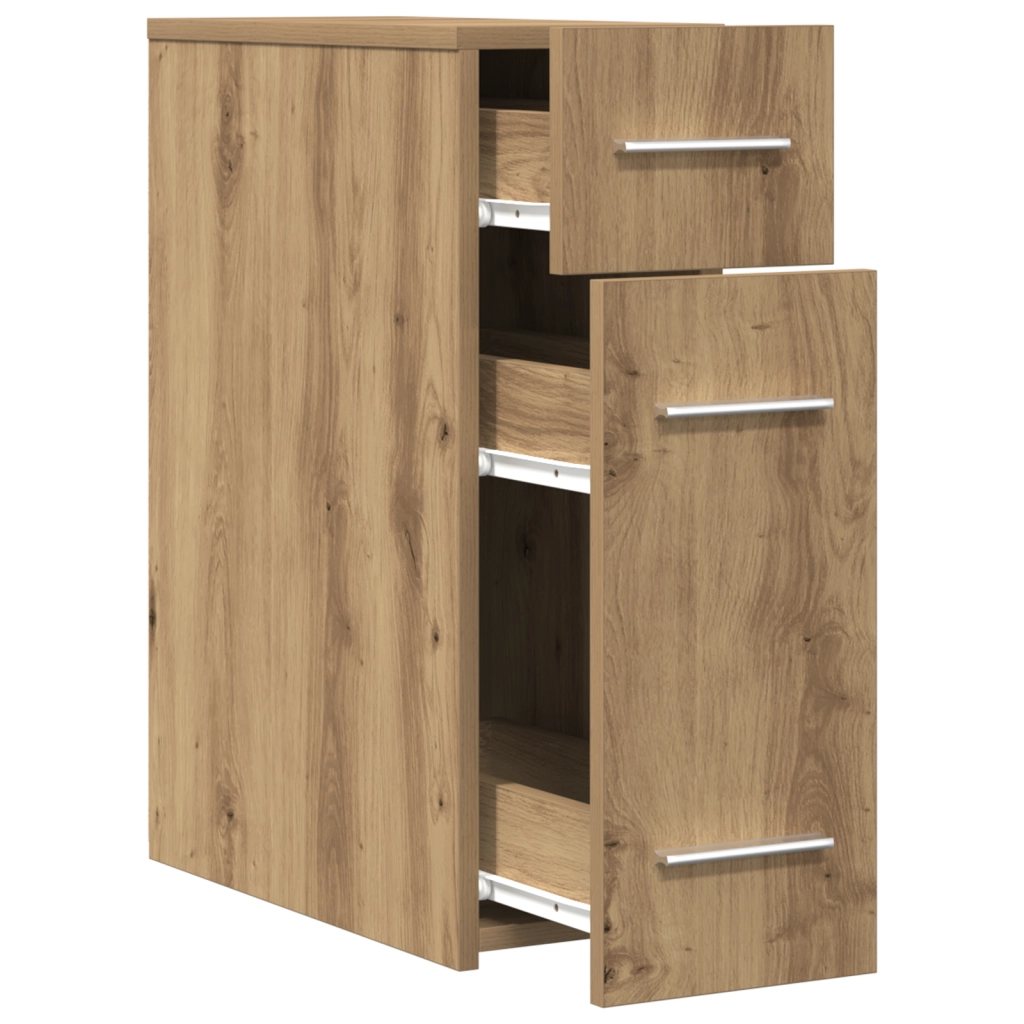 Armadio da farmacia  in rovere artigianale 20x45,5x60 cm in legno ingegnerizzato