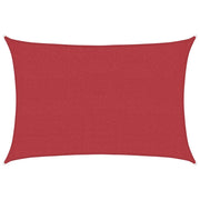 Vela Parasole 160 g/mÂ² Rossa 2,5x4 m in HDPE