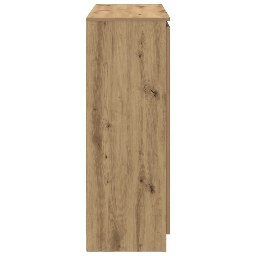 Credenza con Cassetti Rovere Artigianale 100,5x35x98,5 cm 3328461