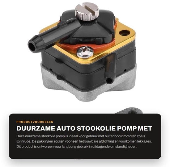 Pompa di carburante elettrica - Sostenibile - Motore fuoribordi - Incluso imballaggio - Pompa di carburante