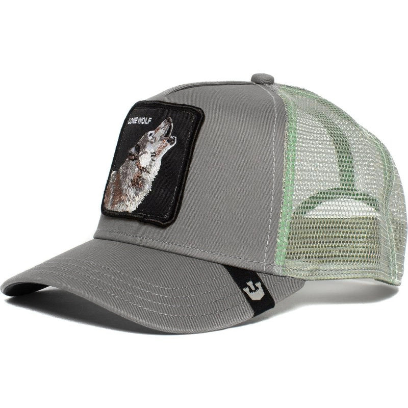 Cappellino da baseball WOLF grigio