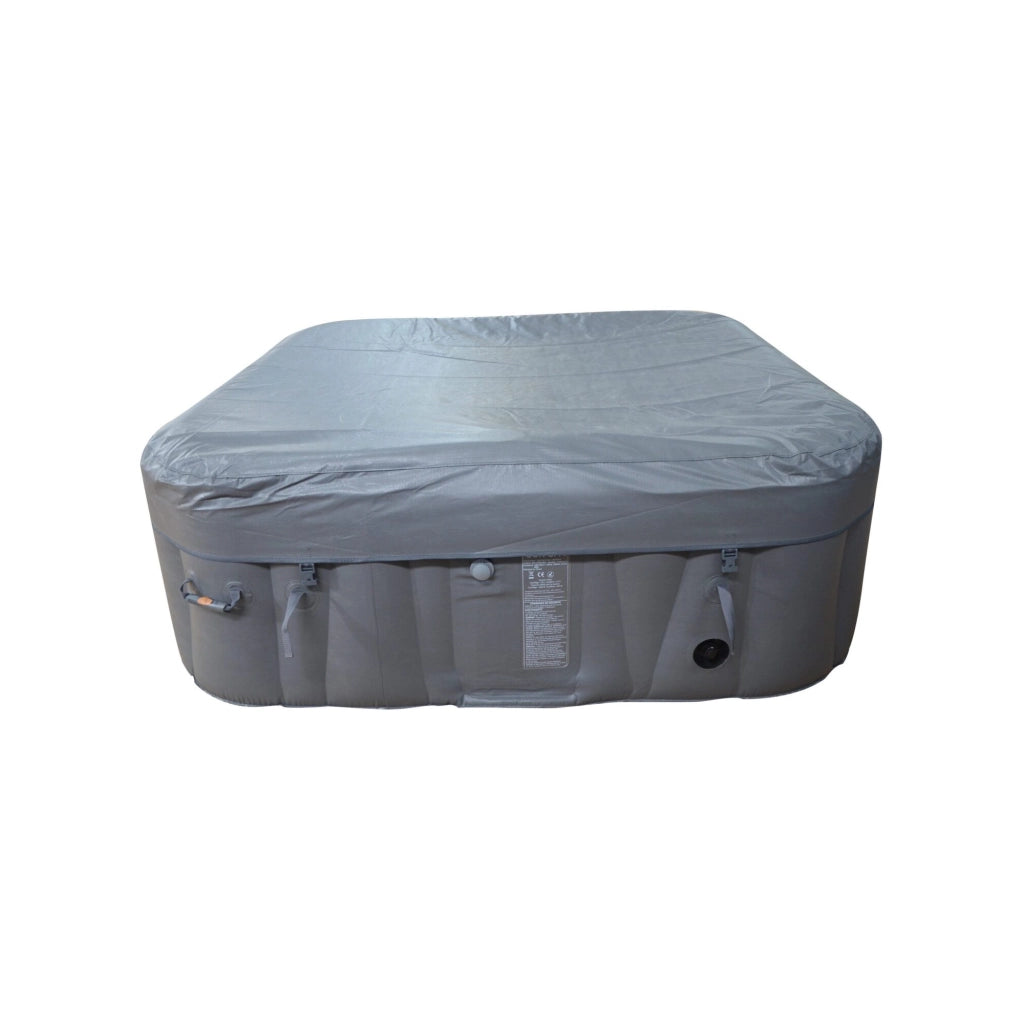 Spa gonfiabile quadrata a 4 posti - Sunspa - Fascia LED inclusa - Dimensioni : 155 x 155 cm