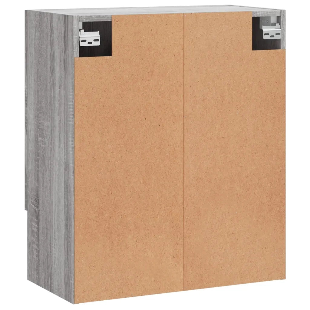 Armadietto a Muro Grigio Sonoma 60x31x70cm in Legno Multistrato 829938