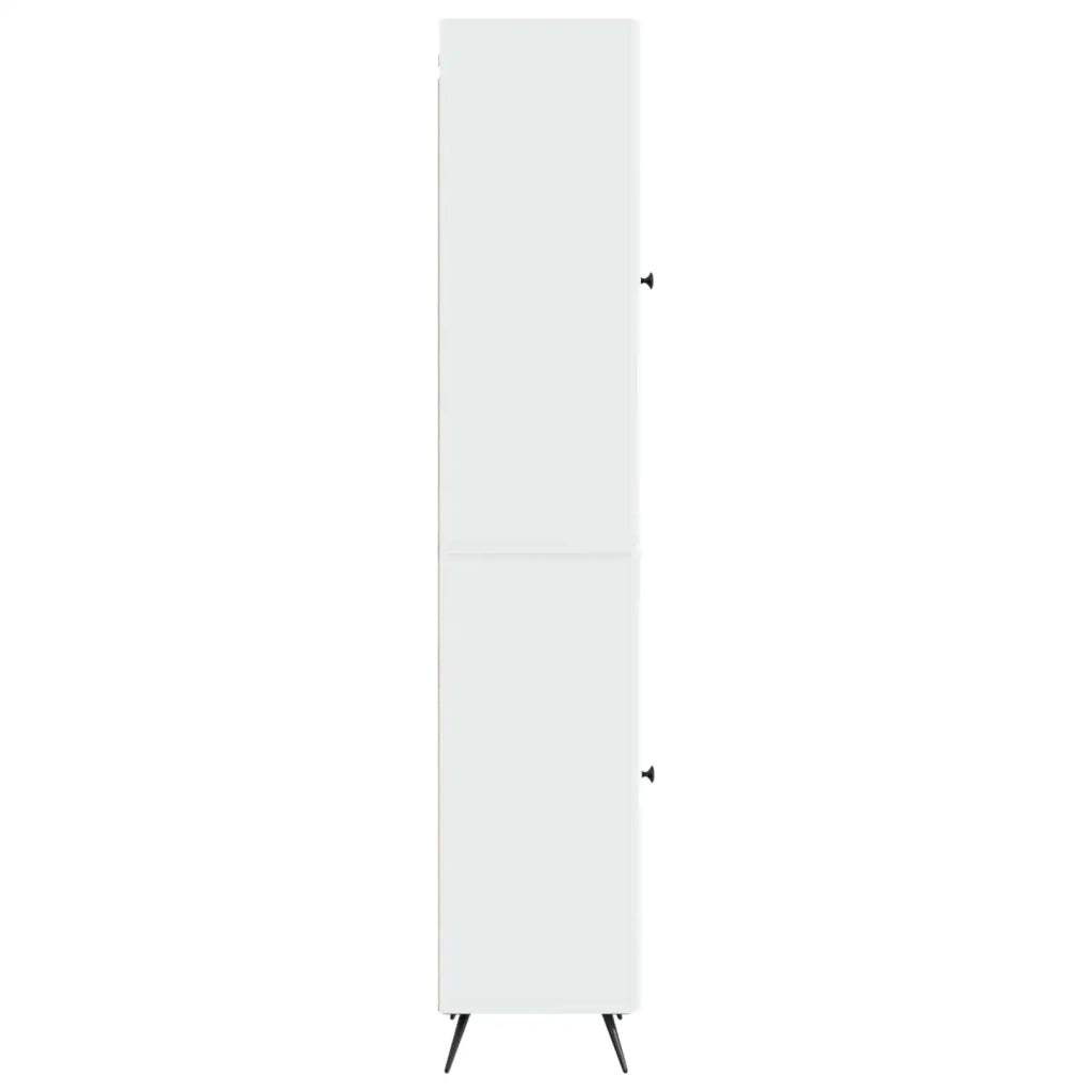 Set di armadi 2 pz Bianco Lucido Legno ingegnerizzato 3416875