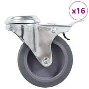 Ruote Girevoli con Foro per Bulloni 16 pz 75 mm cod mxl 72780