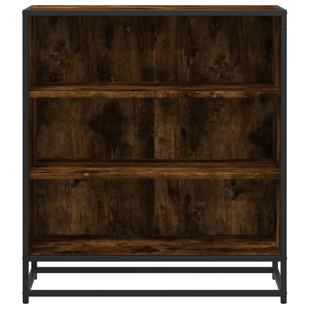 Credenza Rovere Fumo 68x35x76 cm in Truciolato 848976