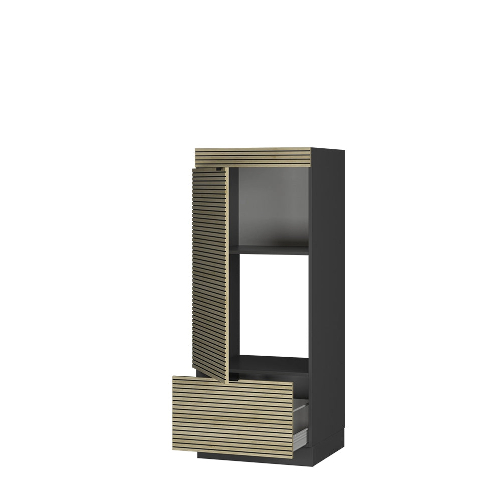 Vicco Set mobili bagno Pannello in quercia 60 cm