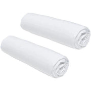Set di 2 cover fogli oggi essenziali - 160 x 200 cm - 2 persone - 100% cotone - gesso