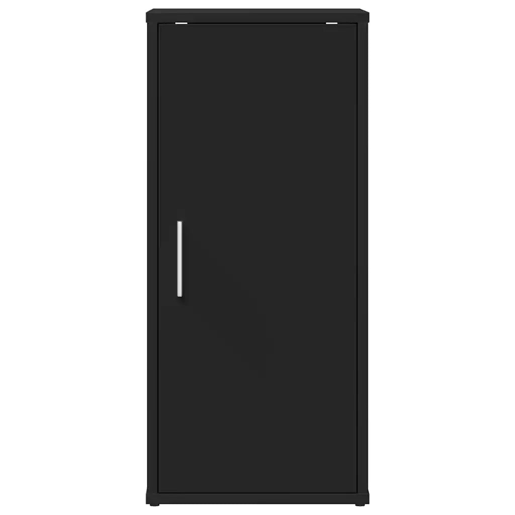 Scarpiere 2 pz Nere 32x35x70 cm in Truciolato 808957