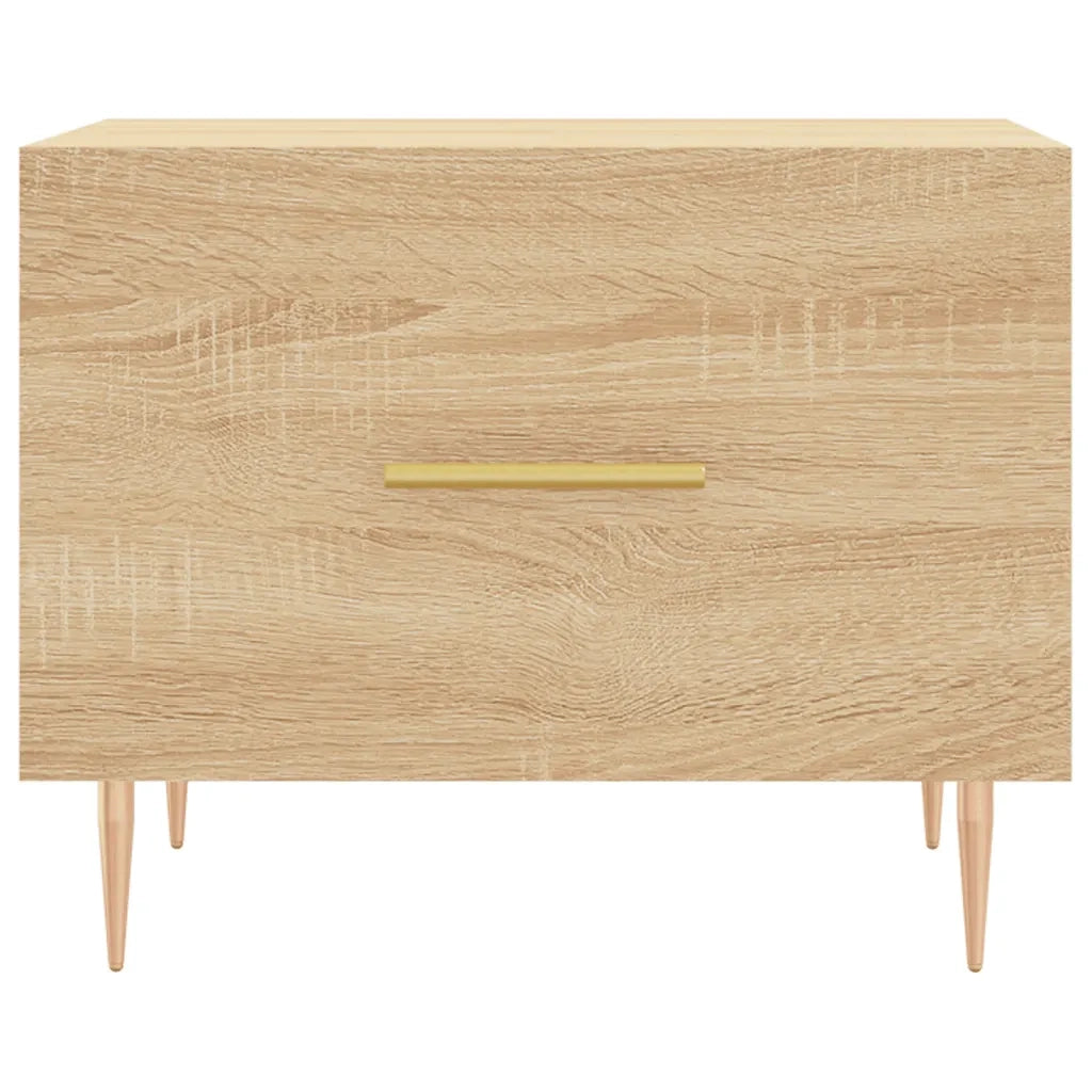 Tavolino da Salotto Rovere Sonoma 50x50x40 cm Legno Multistrato 829370