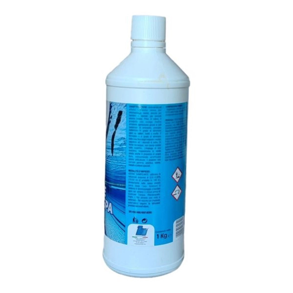 Trade Shop - Flacone Trattamento Anticalcare Per Pulizia Piscina Vasche Idromassaggio Spa 1kg 655349a -