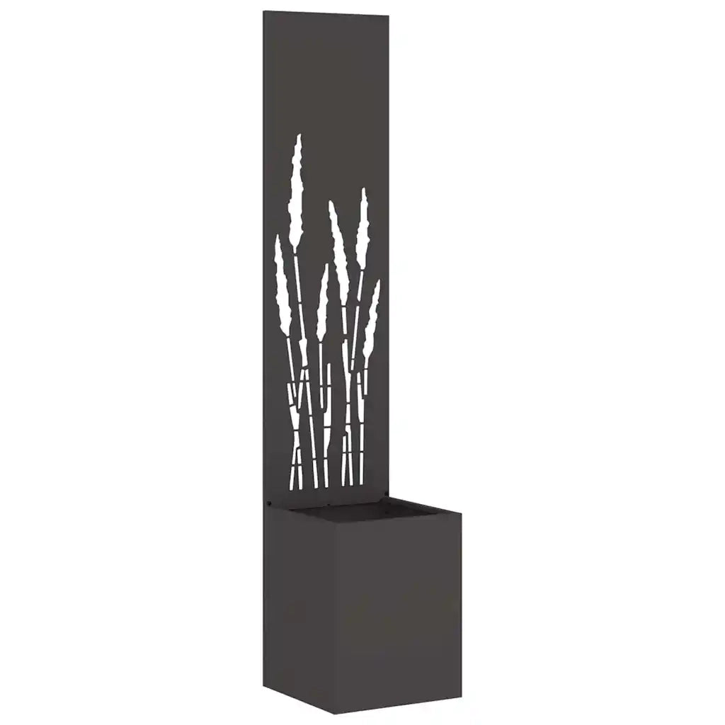Schermo per privacy in giardino Traforo Nero 32 x 32 x 150 cm CFW7019280