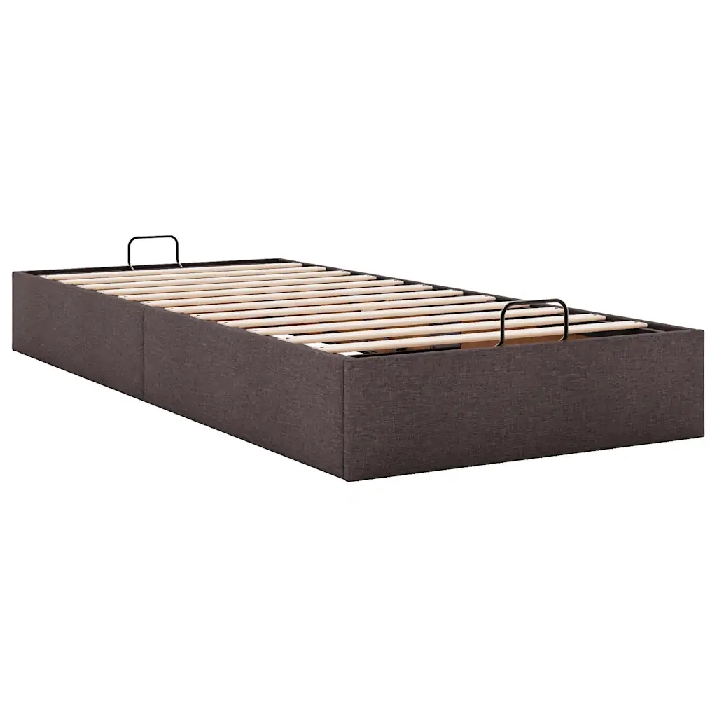 Struttura Letto Pouf senza Materasso 90x200 cm in Tessuto