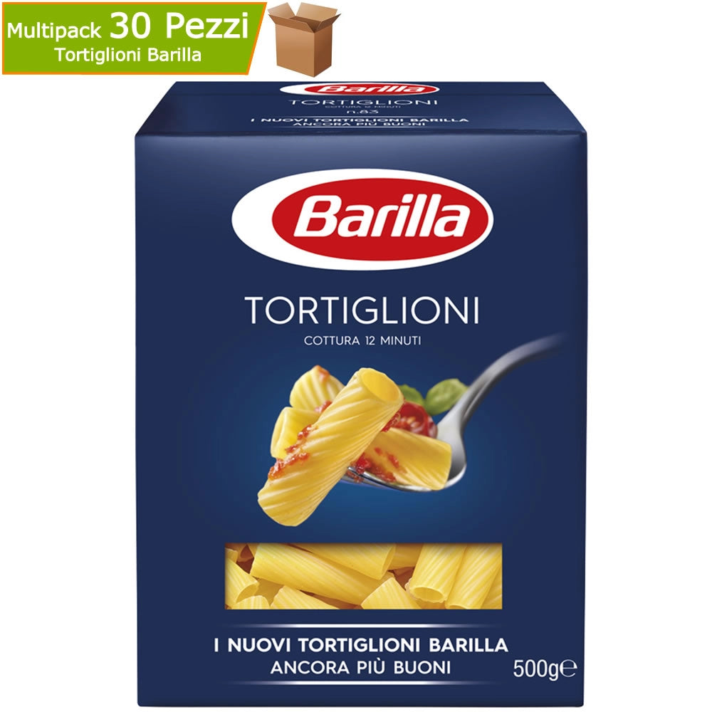 Tortiglioni barilla n 83 multipack 30 pezzi da 500 grammi cadauno