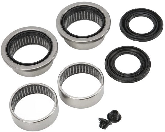 Kit di riparazione per accoppiamenti in acciaio - Asse posteriore - 8 pezzi - Sostituzione - Ghiere/Bucherotti - 47mm Asse