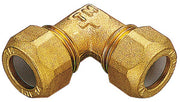 10pz gomiti in ottone doppio bicono 16x1/2 cod:ferx.26612