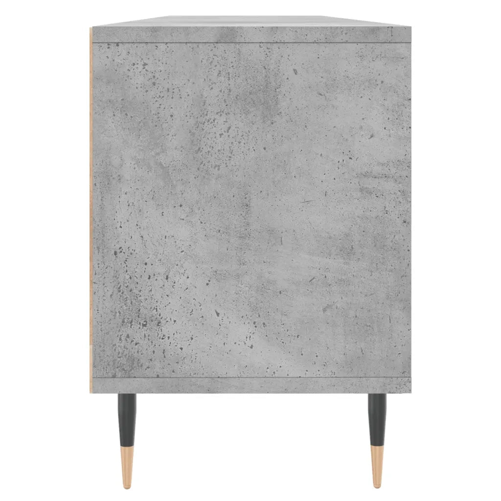 Mobile TV Grigio Cemento 150x30x44,5 cm Legno Multistrato 831264