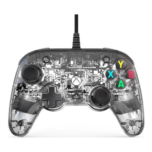 Gamepad compact pro xbox rgb wired trasparente xbxprocompactrgb