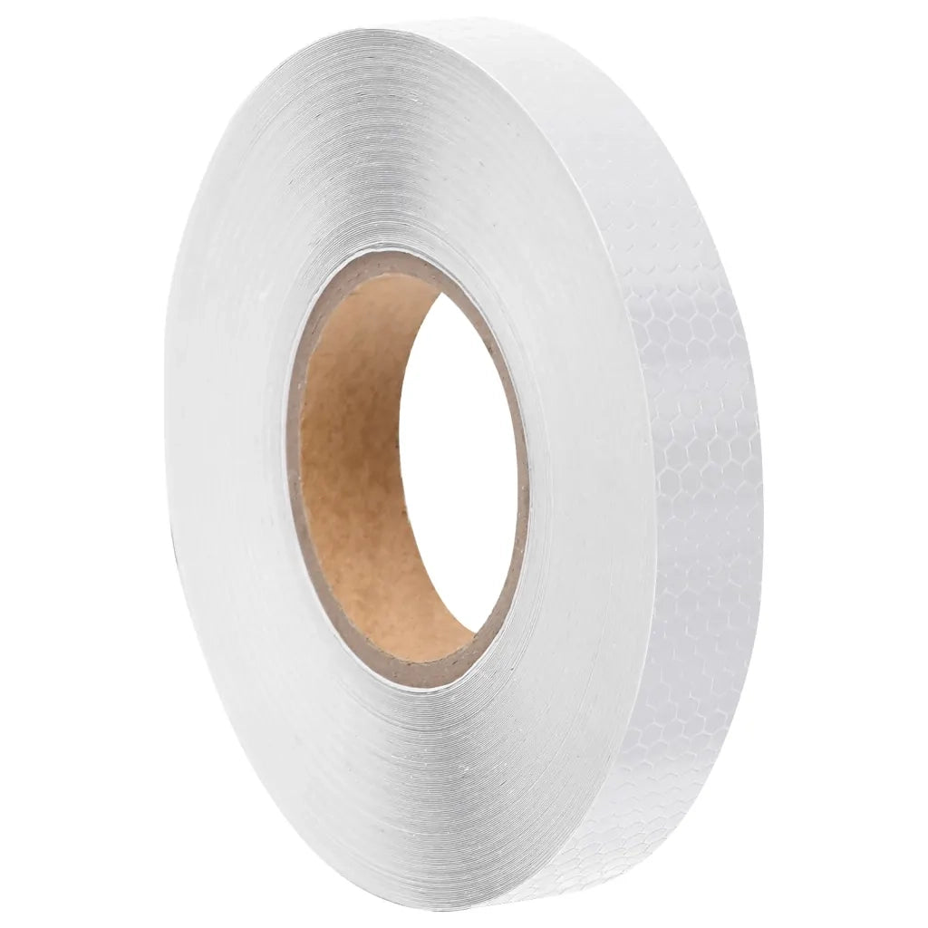 Nastro Riflettente bianco 2,5 cm x 50 m PVC cod mxl 61697