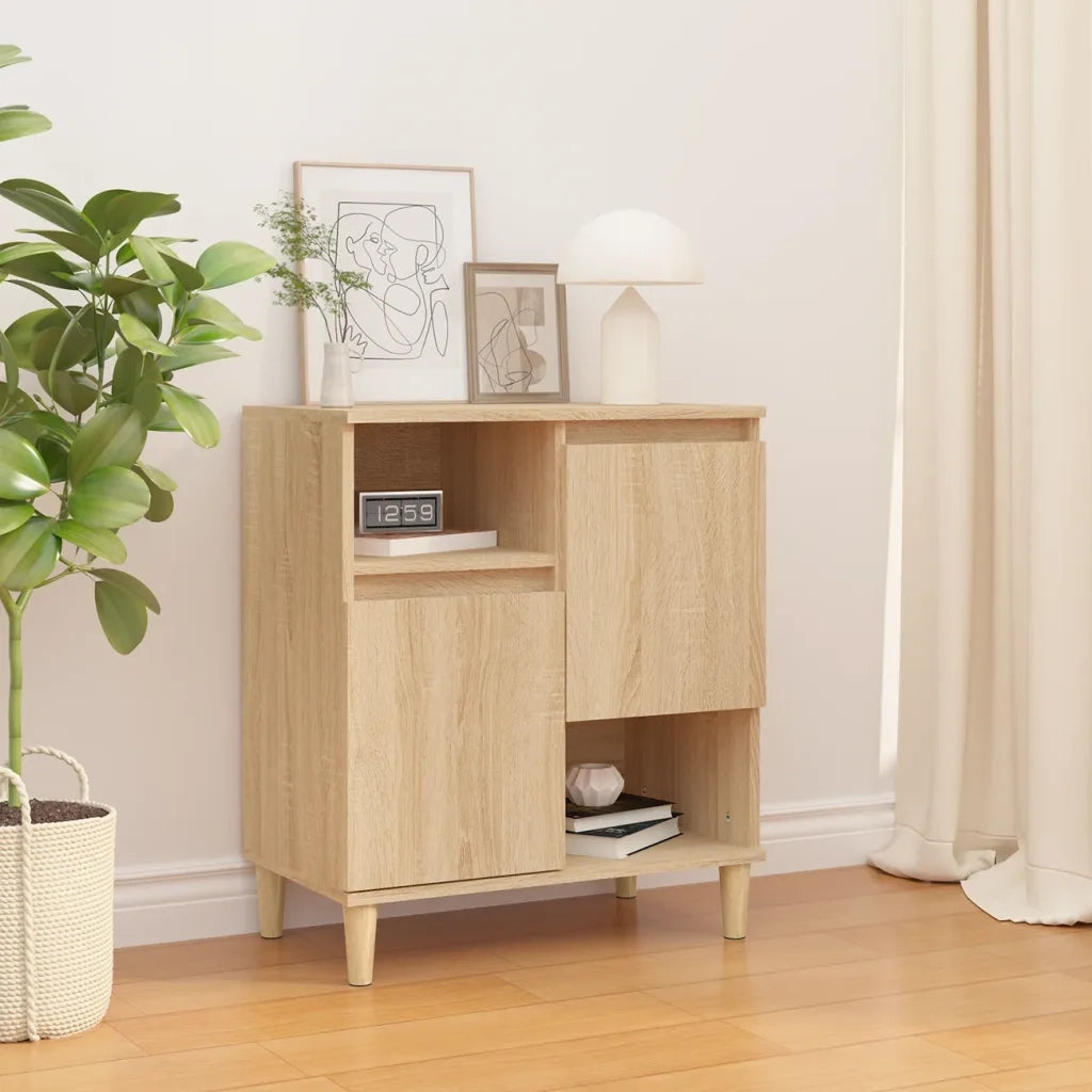 Credenza Rovere Sonoma 60x35x70 cm in Legno Multistrato 821143