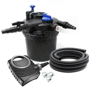 Kit per laghetto da 8000 litri luce UVC da 11 watt pompa da 3000 l/h tubo da 5 m kit di filtrazione 16_0001965