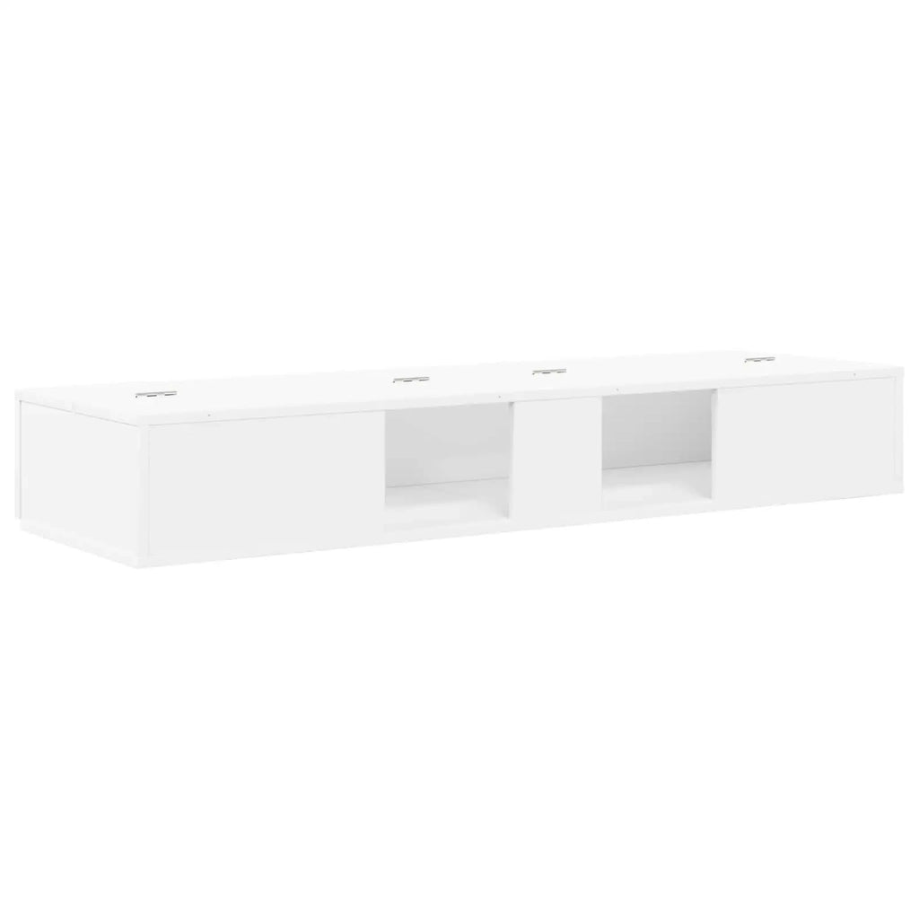 Scrivania studio Bianco 152 x 40 x 19,5 cm Legno ingegnerizzato 8006668