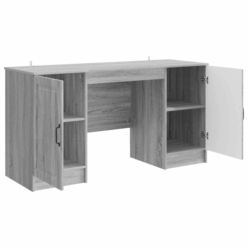 Scrivania Grigio Sonoma 142,5 x 50 x 75 cm Legno ingegnerizzato 3414645