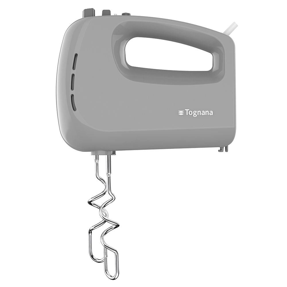 Sbattitore Mix Elettrico con Fruste Iridea Grigio Perla 400 Watt Tognana