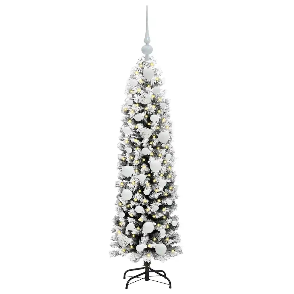Albero di Natale artificiale con 150 LED Verde 120 cm 3394999