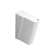 Coppia di piedini in ceramica bianco lucido per lavatoio MESSICO 60x50 cm Ceramica Dolomite