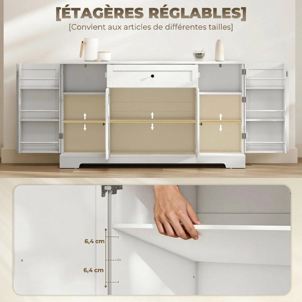 Armadio cucina ¨C zephmum ¨C bianco 80x35x80