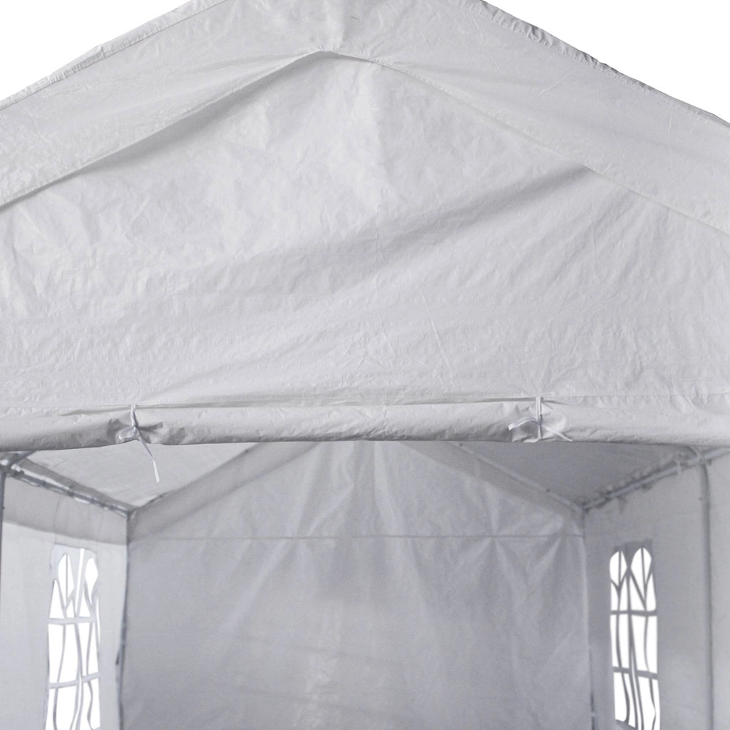 Tendone per festei, 3x9m, bianco, bianco