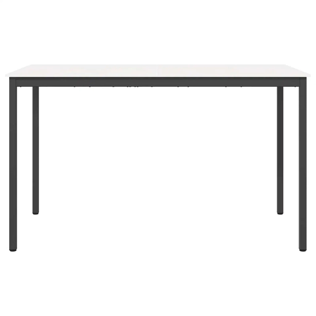 Tavolo da bar Bianco 180 x 90 x 105 cm Pino massello 892812