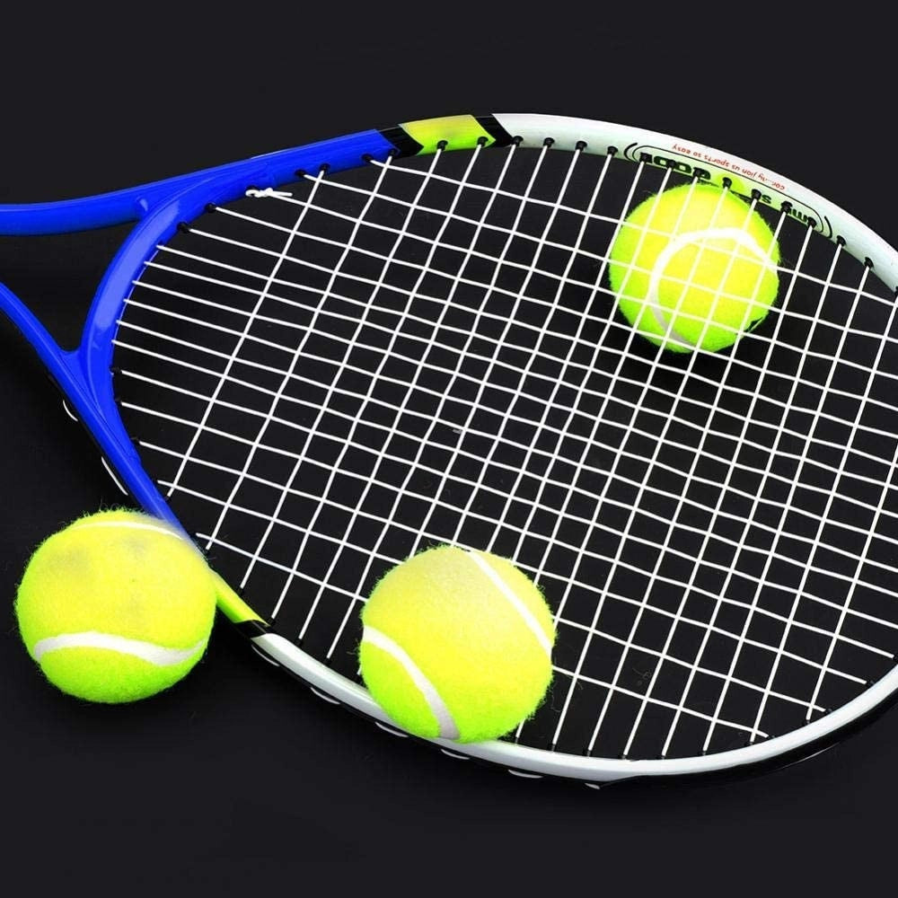 Trade Shop - Racchetta Da Tennis Junior Corda Resistente Allenamento Bambini Borsa Trasporto -