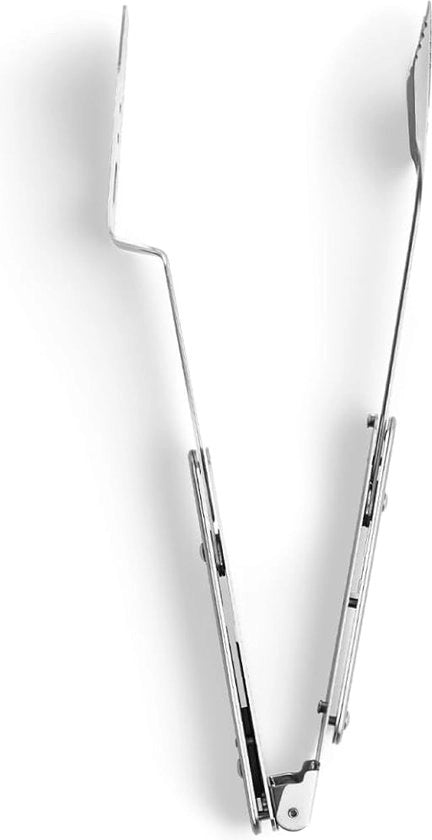 Accessori per barbecue, acciaio inossidabile, forchette da barbecue di alta qualità, con contenitore portatile, set di accessori per barbecue ideale per uomini, con termometro per carne, regalo.