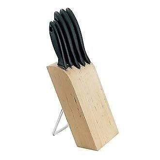 Fiskars 1023782 Ceppo per coltelli con fessure Legno
