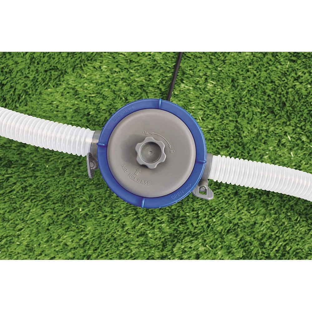 Trade Shop - Pompa Filtro A Cartuccia Tipo I 1.249 Lt/h 16 Watt Per Piscine Fuori Terra 58381 -